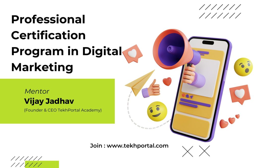 Professional Certification Program in Digital Marketing - tekhportal.com